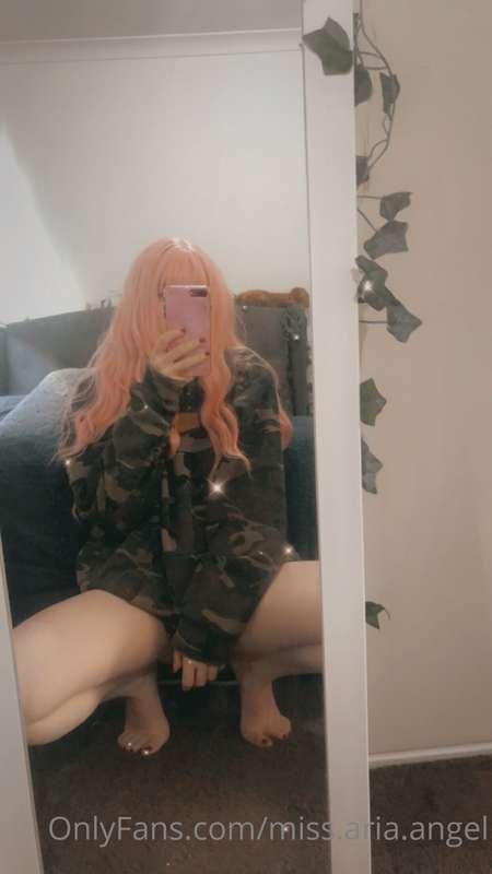 When I’m wearing just a hoodie, this is what I’m hiding unde..