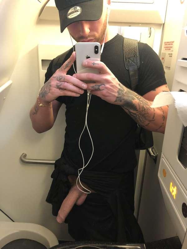 Damn flying always makes me horny