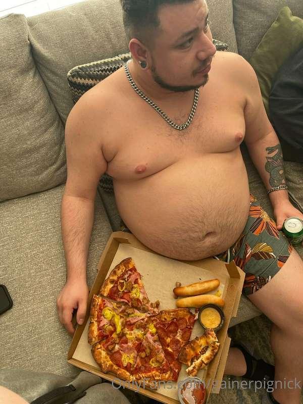 I’m always down for pizza and breadsticks!