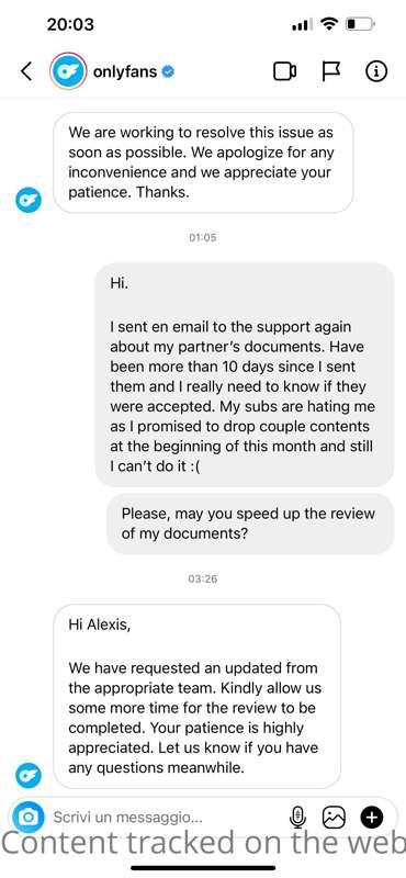 This happened today. I guess we just have to wait :(

Questo..