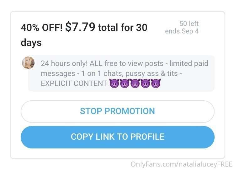40% off my paid for 24 hours ONLY - @nicoledawn69