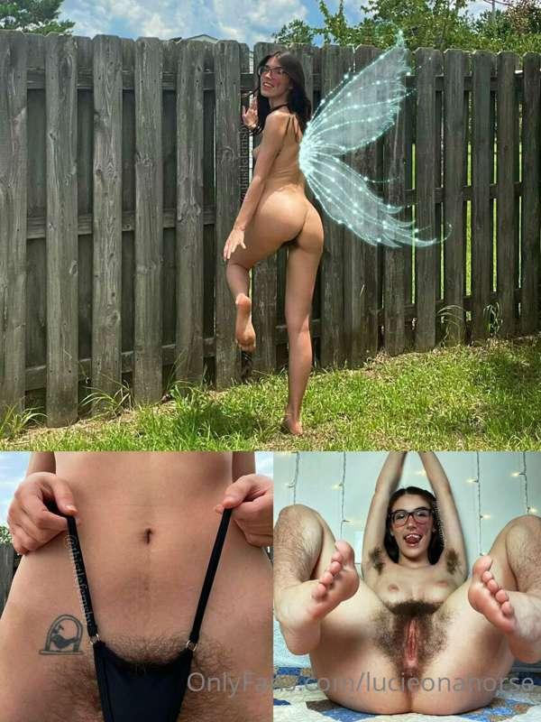 Check out my hairy fairy friend, @thistlefernsby 🧚🏽‍♂️ They ..