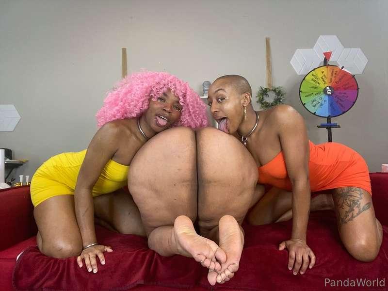*NEW! Ebony Anal & Island Bootyhole! Lord Panda fucks me rou..