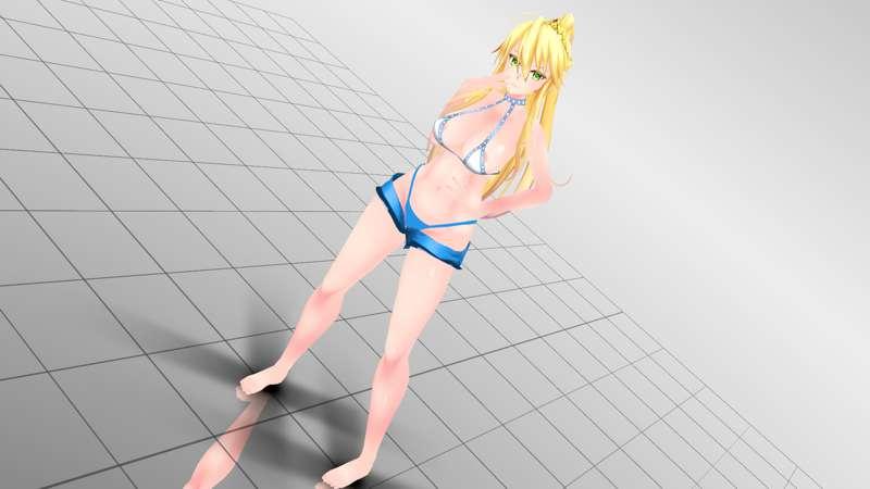 MMD Artoria Summer DL