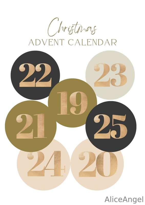 Since I've been AWOL for the last few advent days, I've deci..