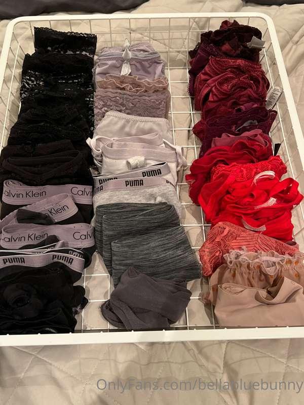 My everyday underwear drawer, I know a lot of you have been ..
