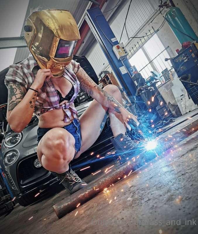 And a bit of welding cause it's cool....dont worry, I wont s..