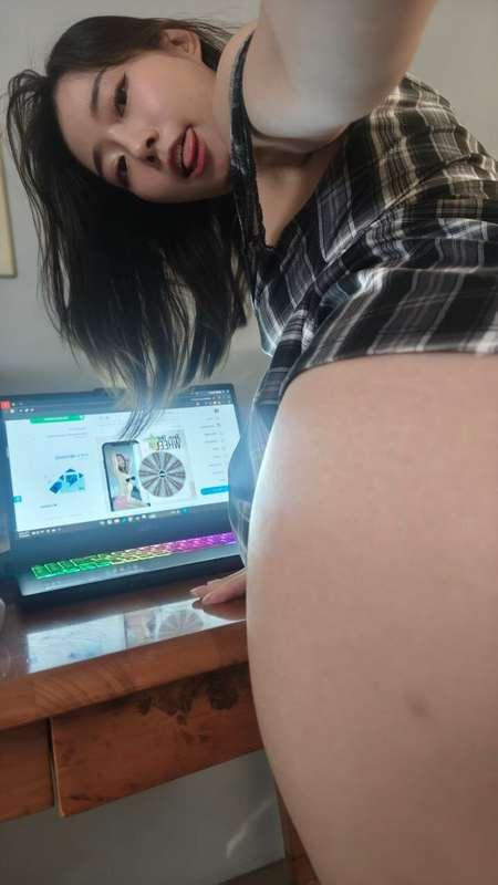 Spin now, baby! 💋 I’m sending you a lucky charm to make sure..