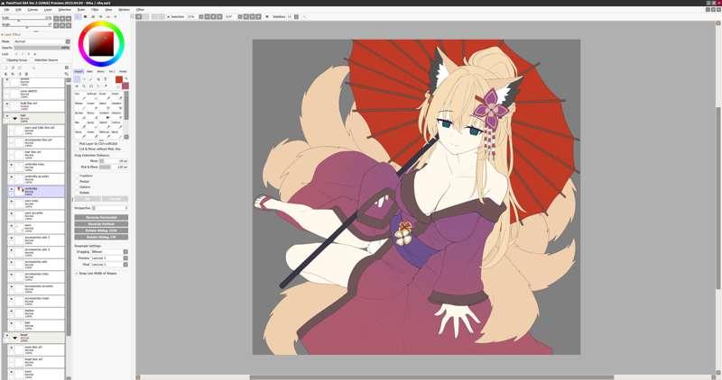 More progress on OC commission~