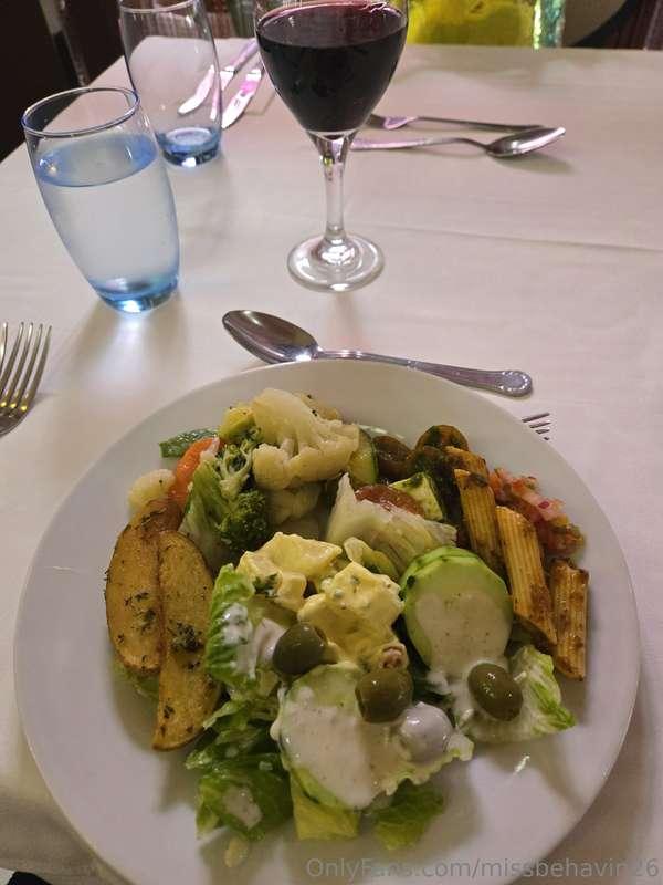 Ok not broken. I'm back at my hotel eating and drinking , li..