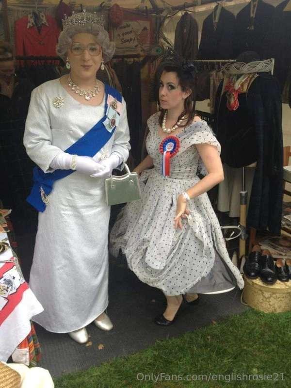I met the Queen ! ;)