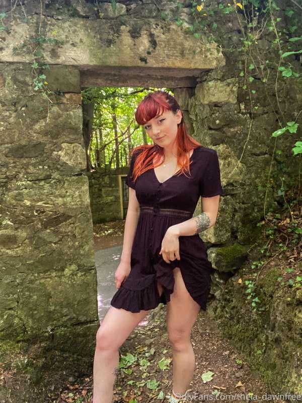 Took a little walk yesterday... showed off a little bit more..