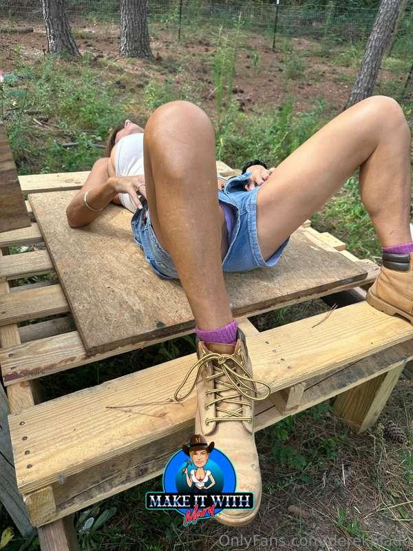 Mary needs some dick in the woods @themaryburke