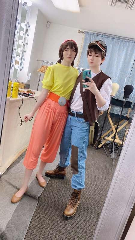 PAZU AND SHEETA!! ☁️🏰☁️