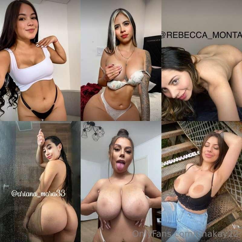 👅💦 @LIA_NOVA 👅💦✨🍑  @CINTHYARODRIGUEZ  🍑✨💦❤️ @REBECCA_MONTANA..