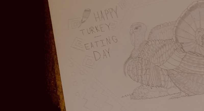 Thanksgiving work sneak peak