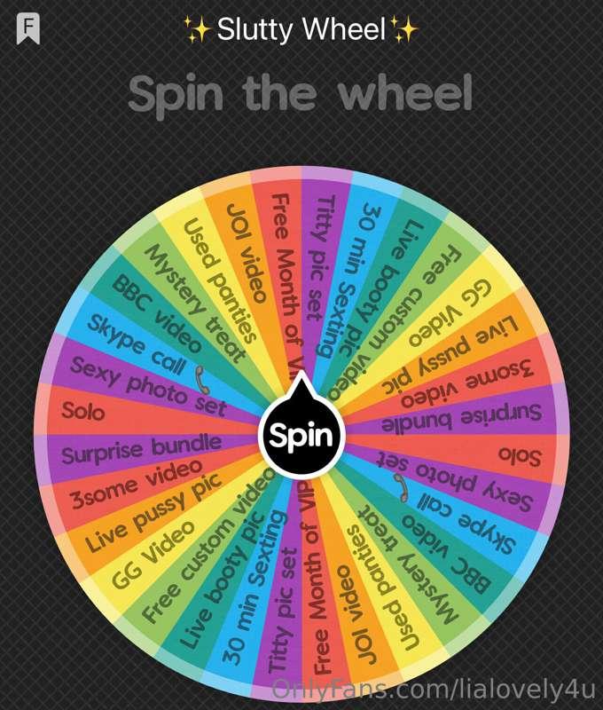 $15 for 1 spin 
$20 for 2 spins 
$35 for 4 spins 
$50 for 5 ..