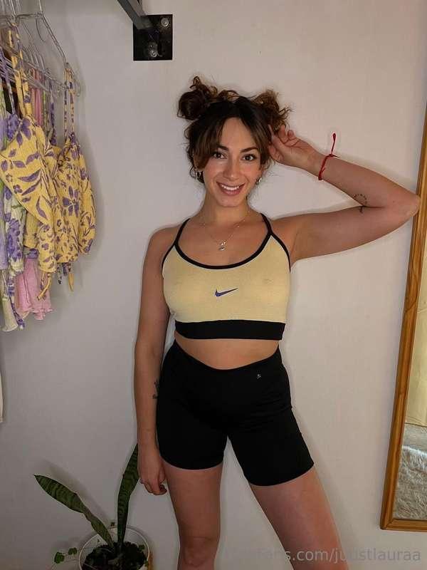 I need more workout clothes, what kind of color would you li..