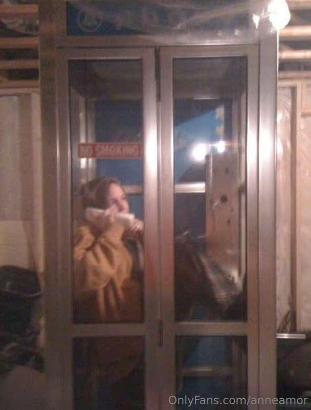 tbt - When you find a phone booth.–Minnesota , 2010. 😋😁📞