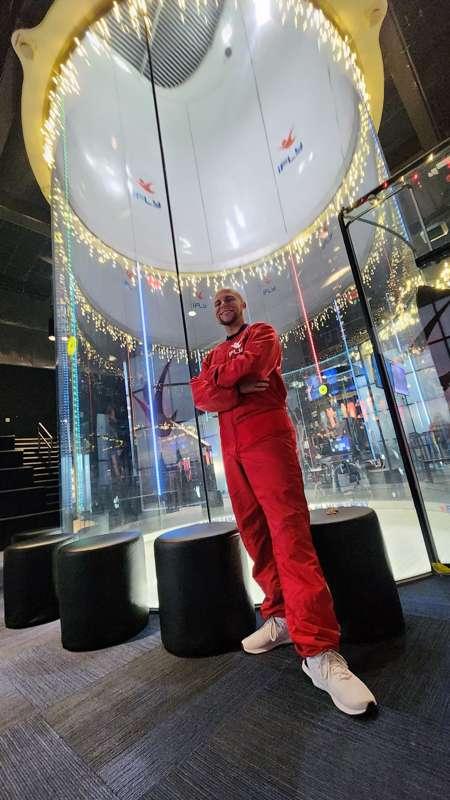 Ifly was cool as hell. Definitely recommended it. Imagine tr..