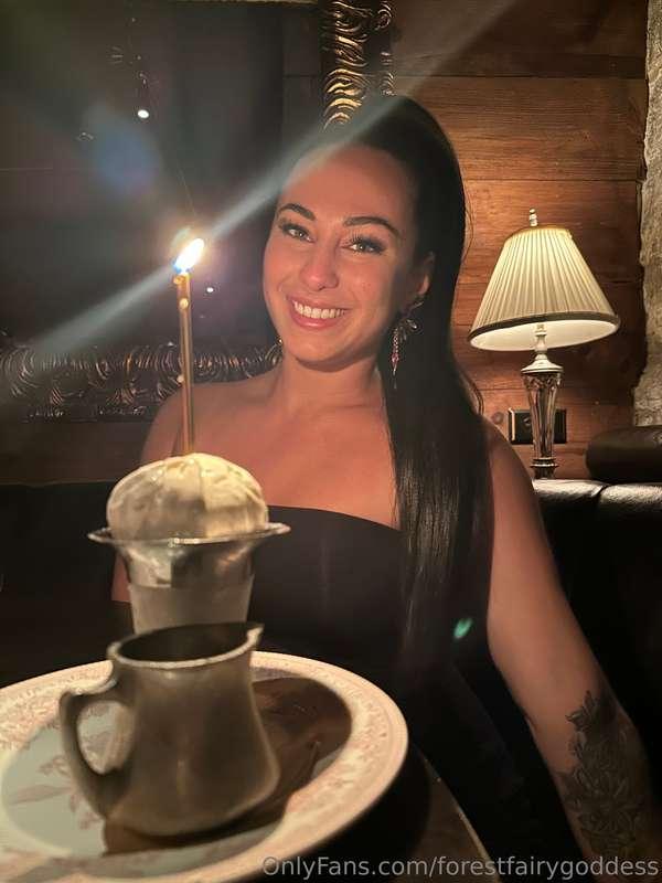 Happiest when I have sweets 🍭