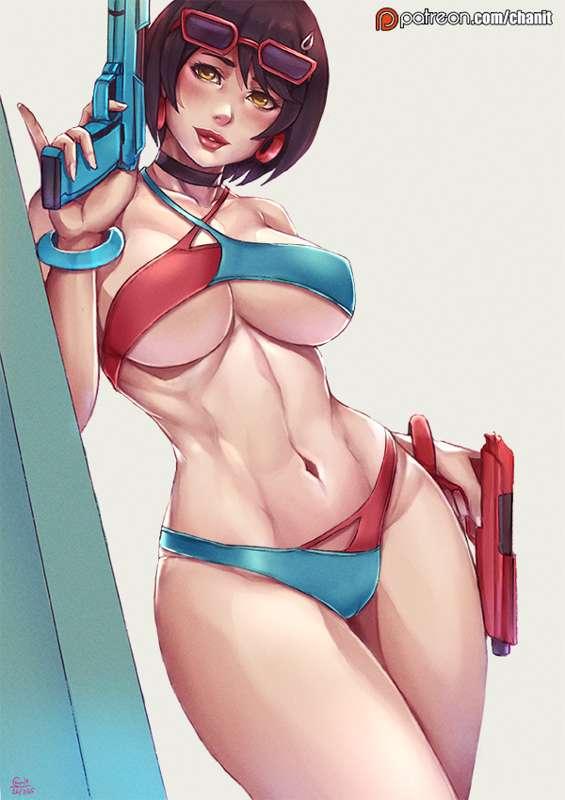 Fanart Fortnite : Evie [skin] [SFW]