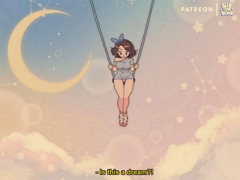 [ANIMATION GIF] Bluesona Swing [OC] // 4 ALTERNATE VERSIONS