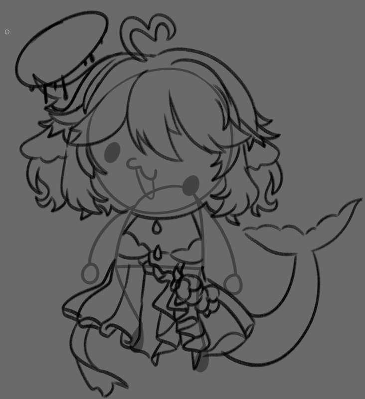 Scuffed Model Sketch
