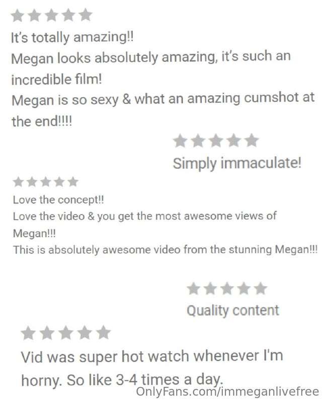 Some of your reviews after watching the exclusive videos ava..