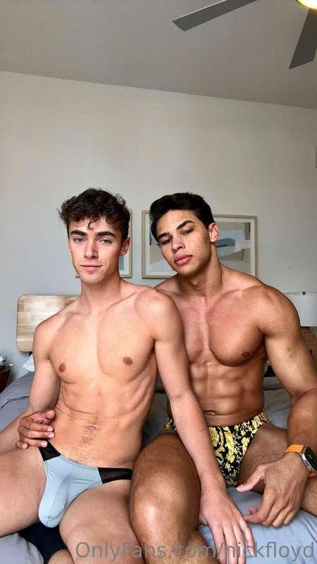 Upcoming video with @carlosmagati where he creampied my hole..