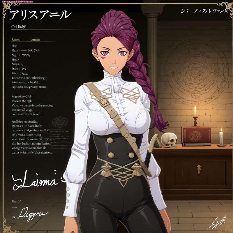 Petra of Fire Emblem Three Houses Sexy Poses [Gen 2.5]