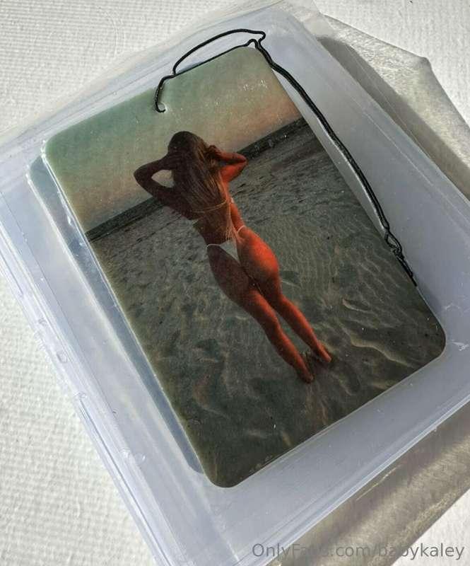 Get your very own Kaley air freshener! DM me and tip me $50 ..