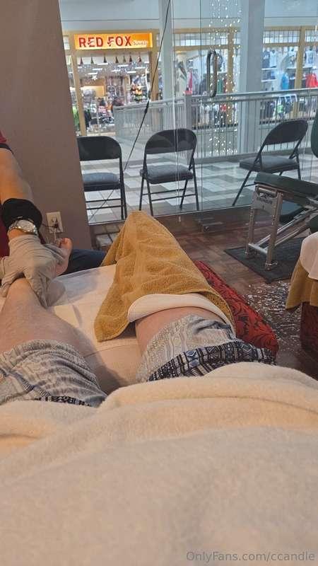 First true foot massage, table massage next. 