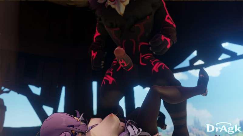 Keqing x mitachurl - part 2 teaser