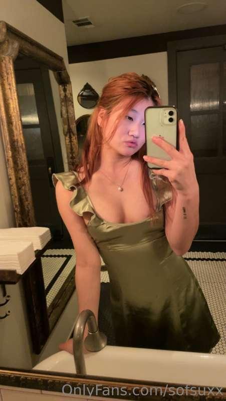 I miss this look ❤️ 🧡 thoughts?