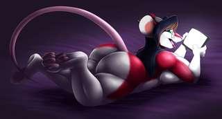 YCH late night tablet browsing huge version