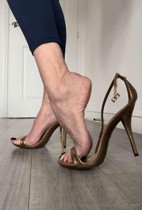 Nibble my heel. I will then force my foot in your mouth and ..