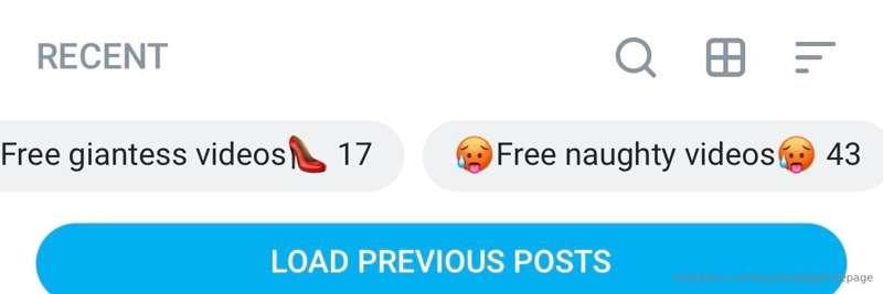 Look how many free videos you can access over on my main pag..