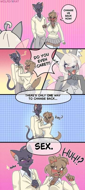 Kitty & Puppy Gender-bent pt 2