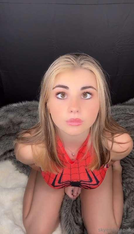 “With great power cums great responsibility”… 👅
