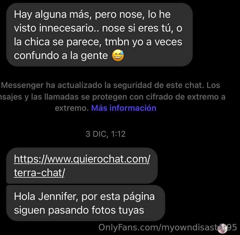 Si vuelvo a tener un mensaje así… tendremos varios problemas..