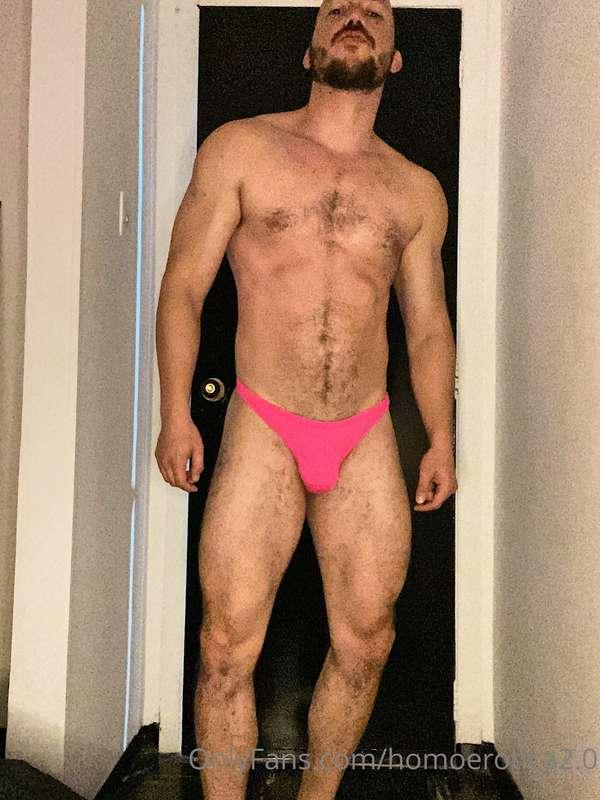 FLUOR PINK THONGS 💕