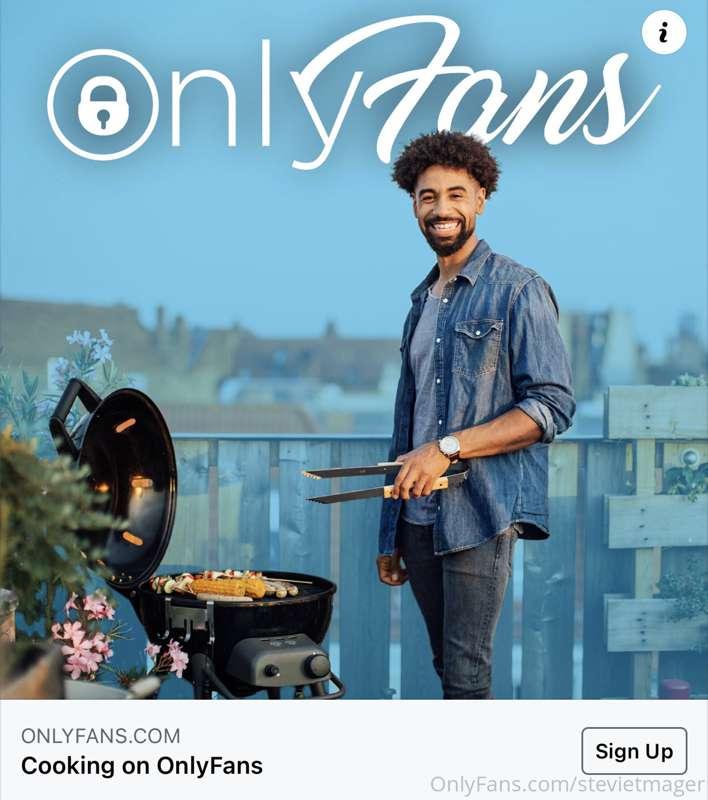 Apparently onlyfans is a great place to promote your grillin..