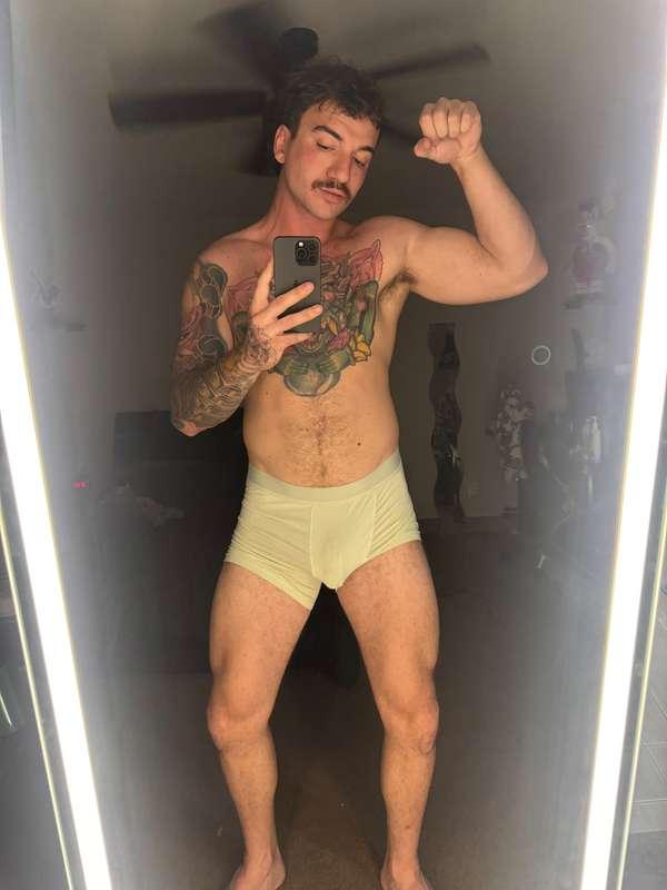 daddy has some breakfast sausage for you 😈