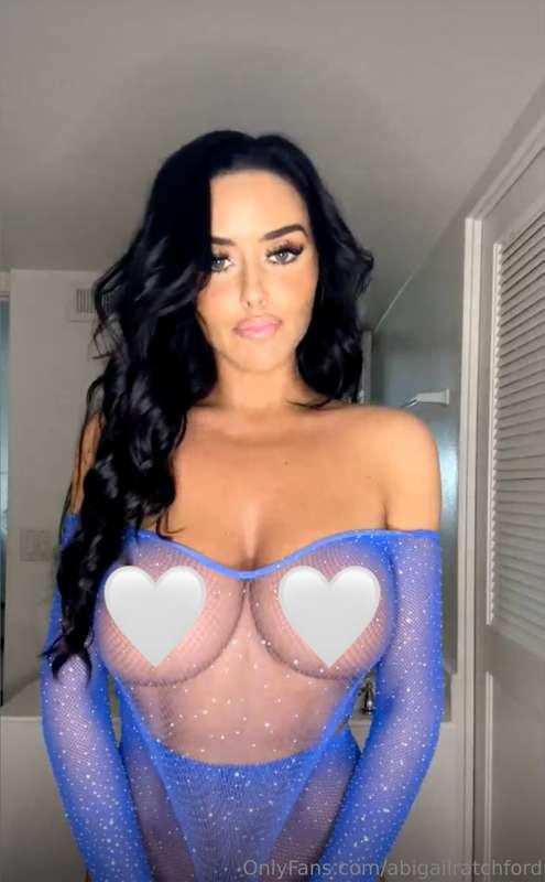 brought out my sexiest mesh set and had my nipples out for y..
