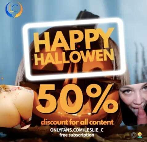 🎃 HAPPY HALLOWEEN🏷 50% discount for all content💬 DM me, if y..
