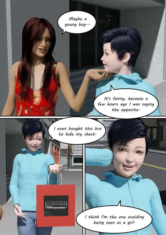 206. Avoiding being seen as a girl