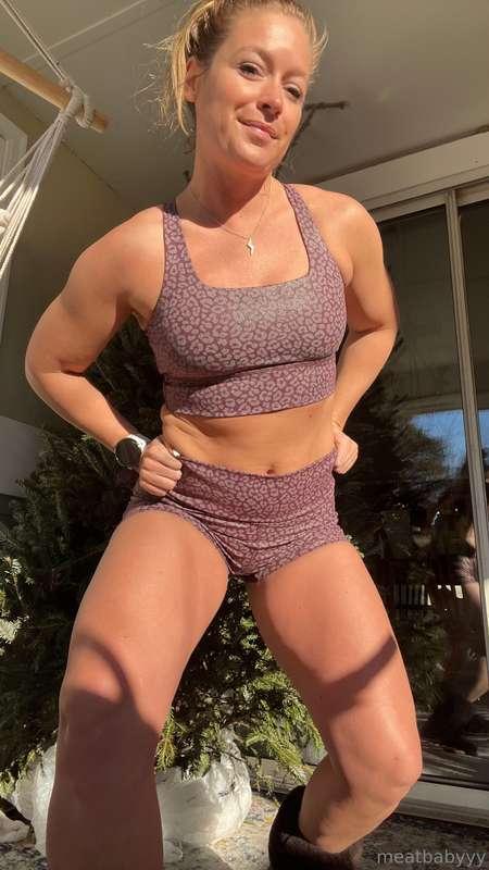 this is about as far as i can bend over before my back locke..