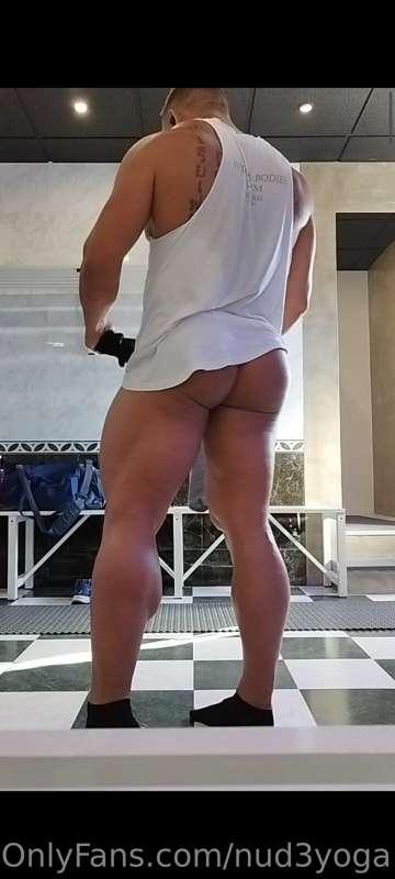Gym changing room