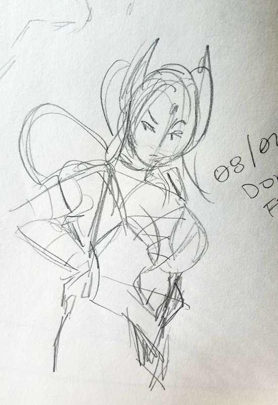 FFX sketchbook stuff